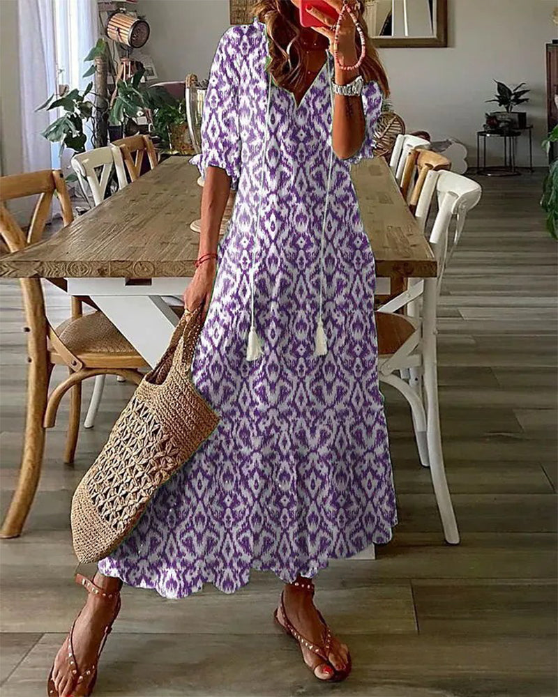 Kristen Elevated Long Dress Designer Edit
