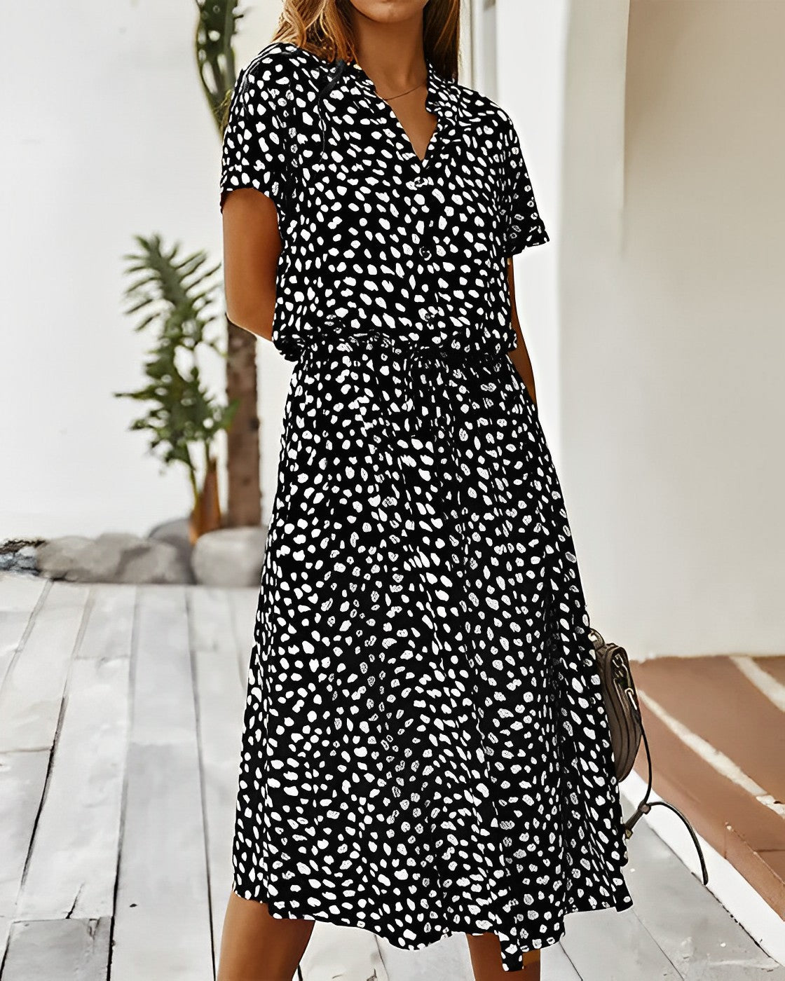 Ivonne Chic Colorful Leopard Print Dress Statement Occasion Edit