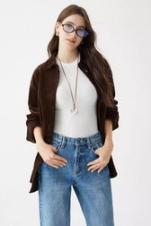 Vintage Washed Straight-Leg Denim Jeans