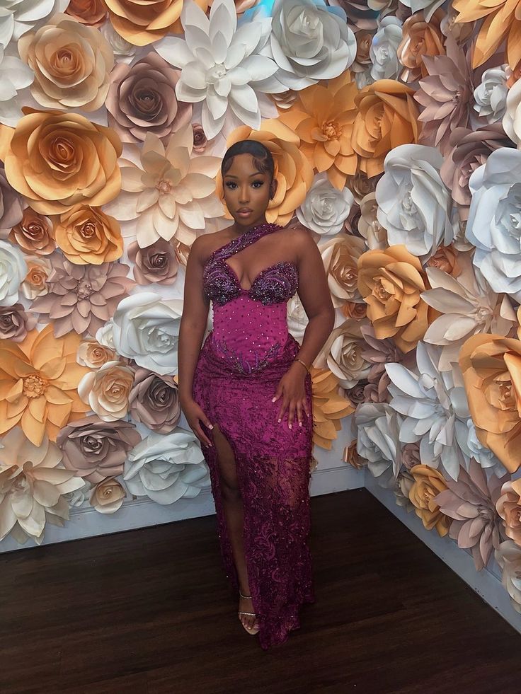 Black Girls Mermaid Sparkly Long Prom Dress Evening Gown