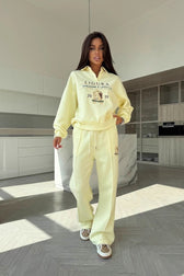 Fashion Crewneck Sweatshirt Pants Activewear Set