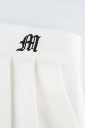 Pleated Anti-Chafe High Waist Pocket Sports Skirt