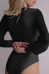 Slim Shaping Fashionable V Neck Bodysuit