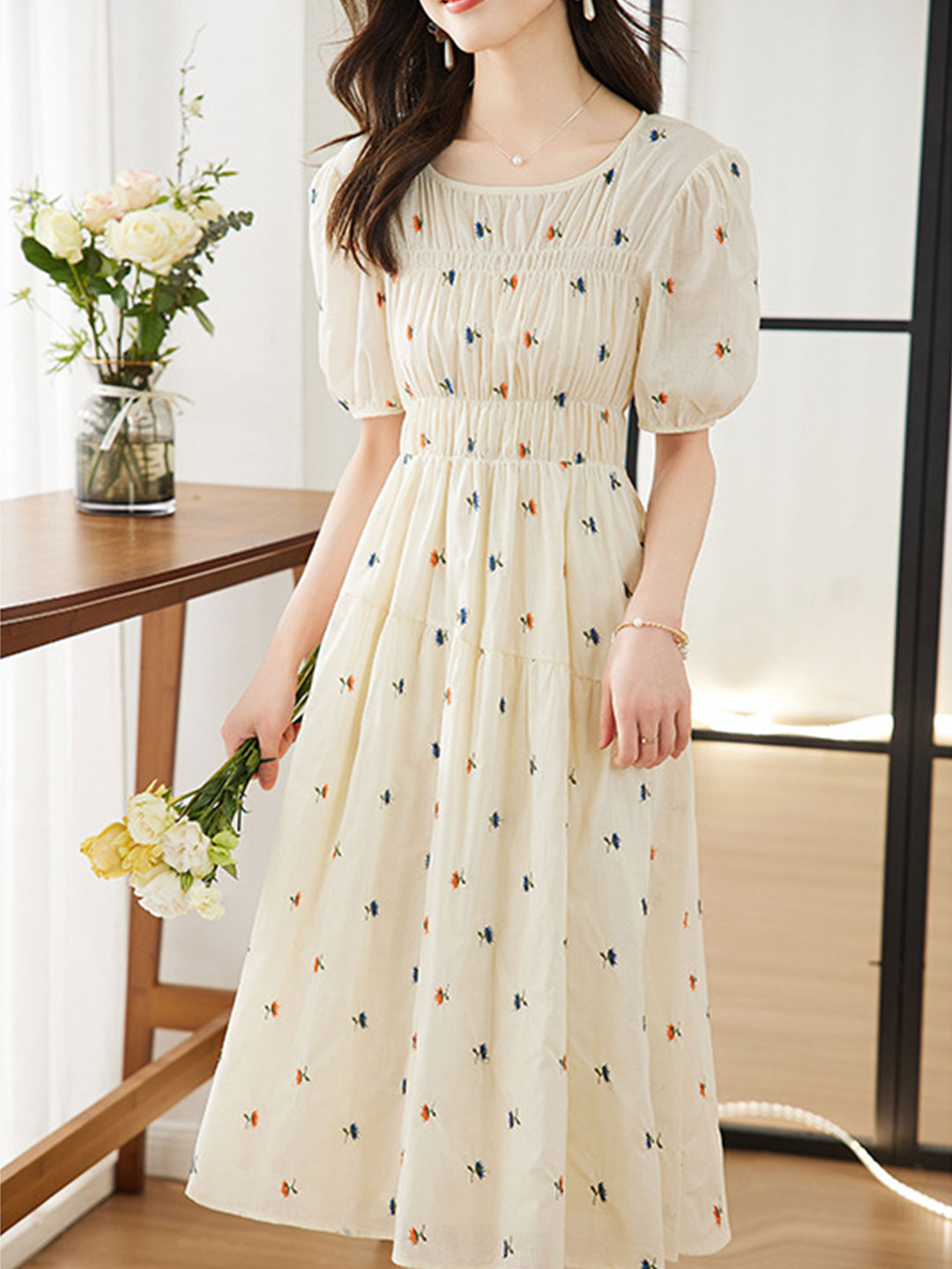 Elegantly Styled Dress for Everyday Wear