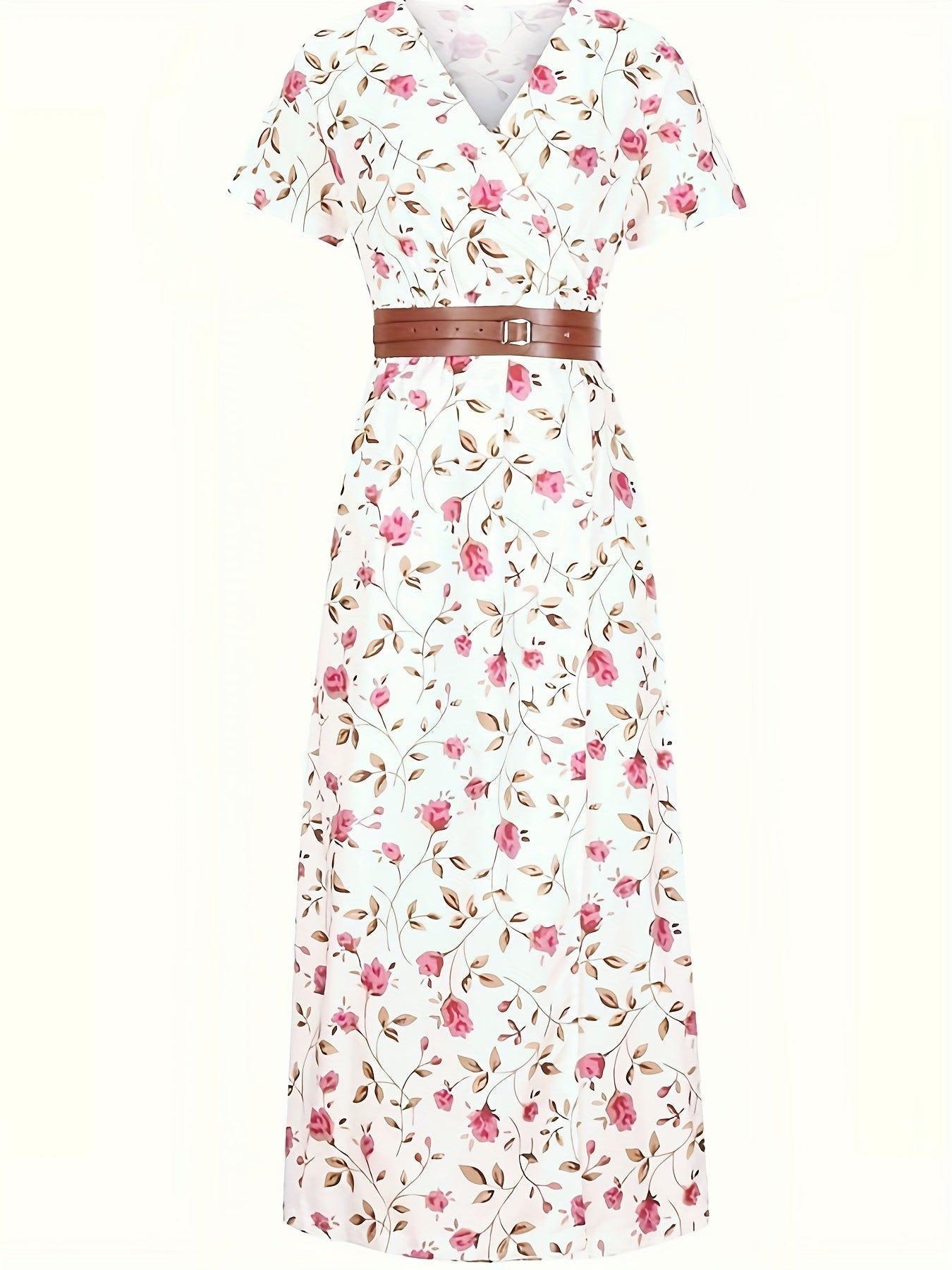 Gabriela Aesthetic Floral Maxi Dress Statement Occasion Edit