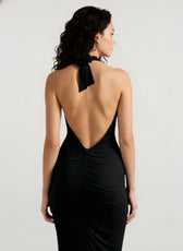 Halter Sleeveless Backless Bodycon Dress