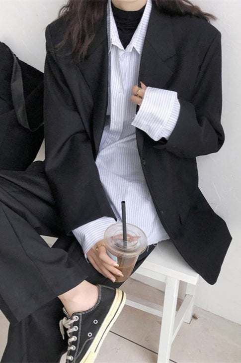 Tailored Relaxed Fit Blazer