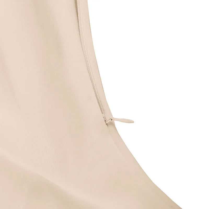 Asymmetric One Shoulder Draped Cape Sleeve A-Line Mini Dress 20