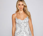 Sequin Midi Dress