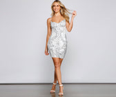 Sequin Midi Dress