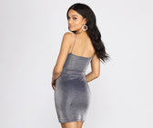 Choose To Stylish Sparkle Mini Dress
