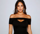 Chic First Stylish Impression Mini Dress