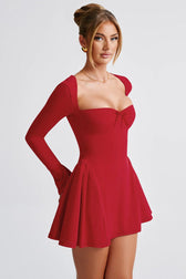 Strapless A-Line Mini Party Dress 5