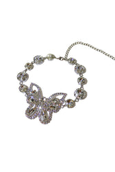 Butterfly Charm Choker Necklace | Dress In Beauty
