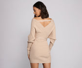 Ribbed Mini Dress