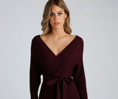 Ribbed Mini Dress