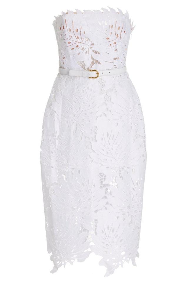 Paulina Lace Midi Dress