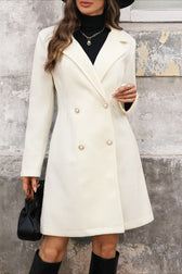 Double Breasted Wool Overcoat