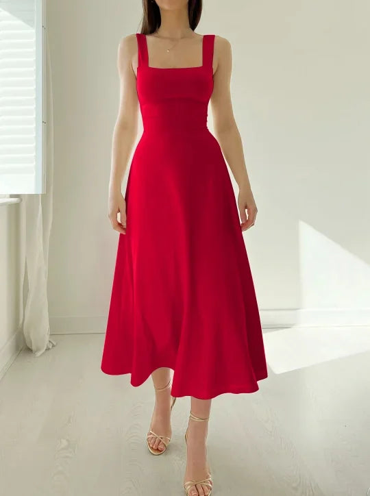 Ornella Premium Fashionable Midi Dress Evening Wear Edit