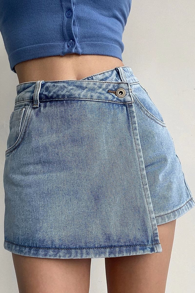High-Waist Denim Jeans