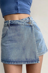 High-Waist Denim Jeans
