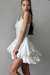 Sheer Mesh Mini Dress