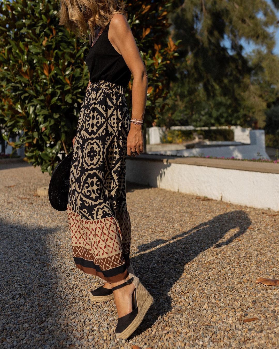 Erica Premium Long Boho Dress Wardrobe Essential