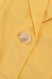 Elevated Lapel Detail Long Sleeve Blazer