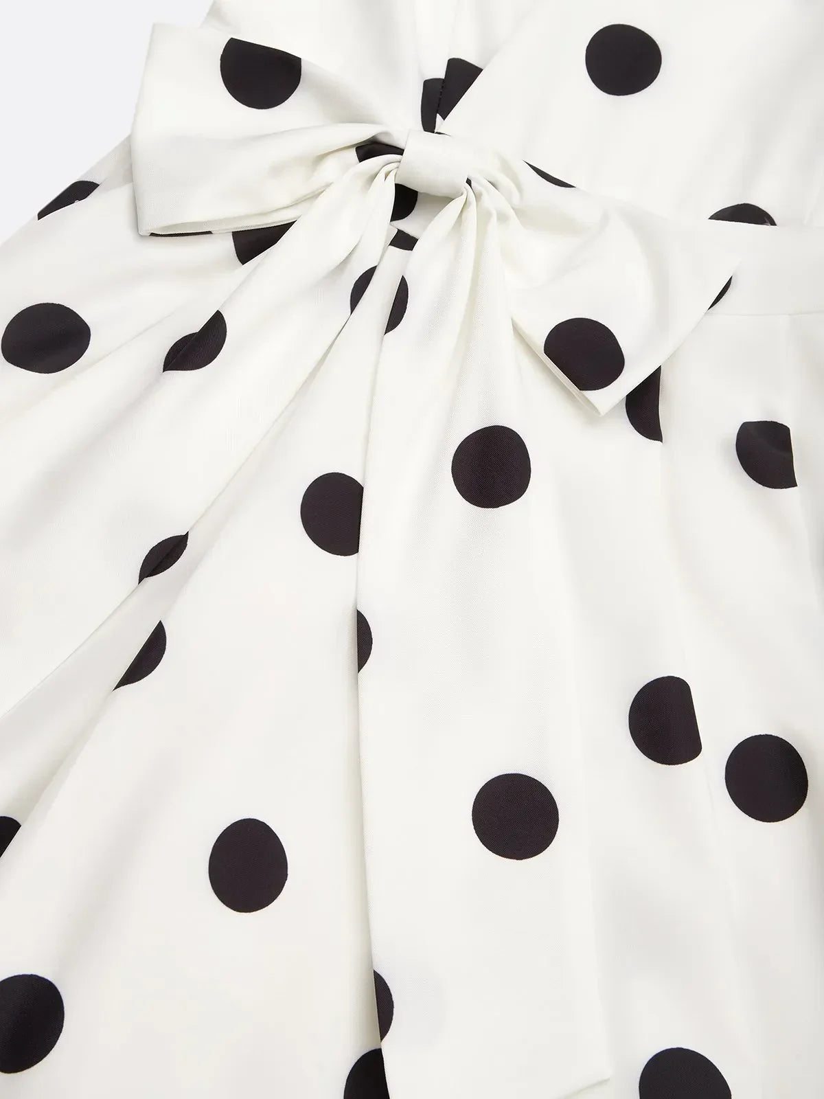 Polka Dot V-Neck Sleeveless Tie Waist A-Line Midi Dress 8
