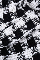 Textured Houndstooth Winter Blazer