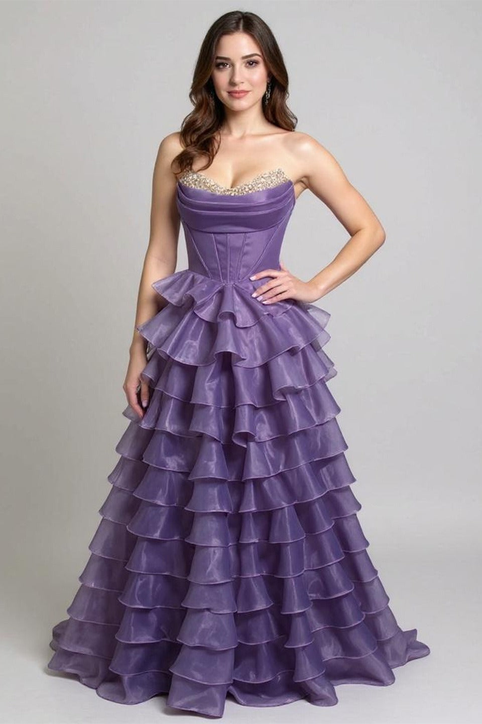 Sheer Mesh Corset Dress
