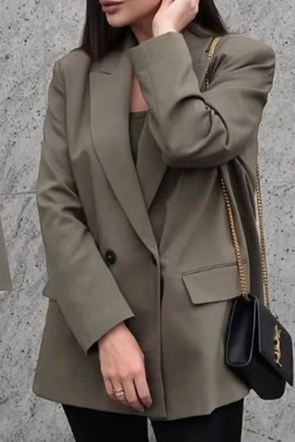 Casual Long Sleeve Blazer