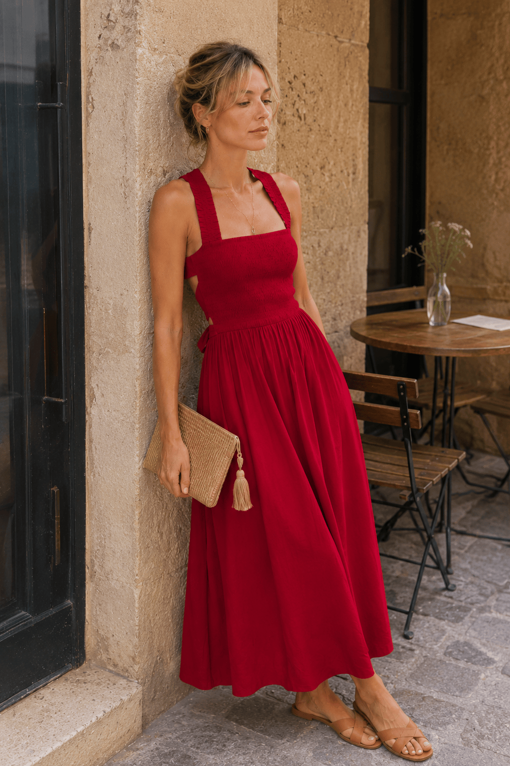 Silvia Backless Stylish Summer Dress
