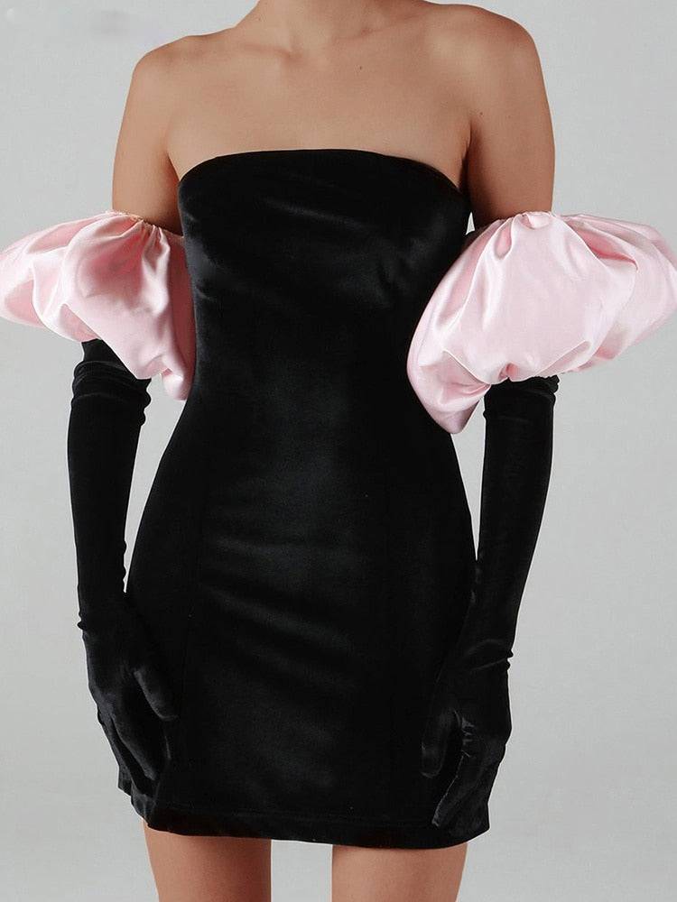 Got Me Thinking Mini Dress