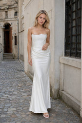 Chic Corset Backless Bodycon Formal Dress