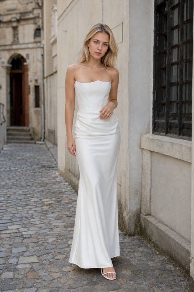 Backless Corset Bodycon Dress