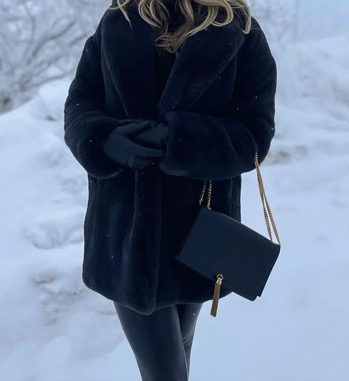 Faux Fur Thick Coat