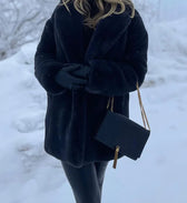 Faux Fur Thick Coat