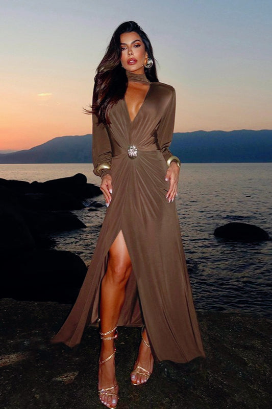 Ruched Maxi Dress
