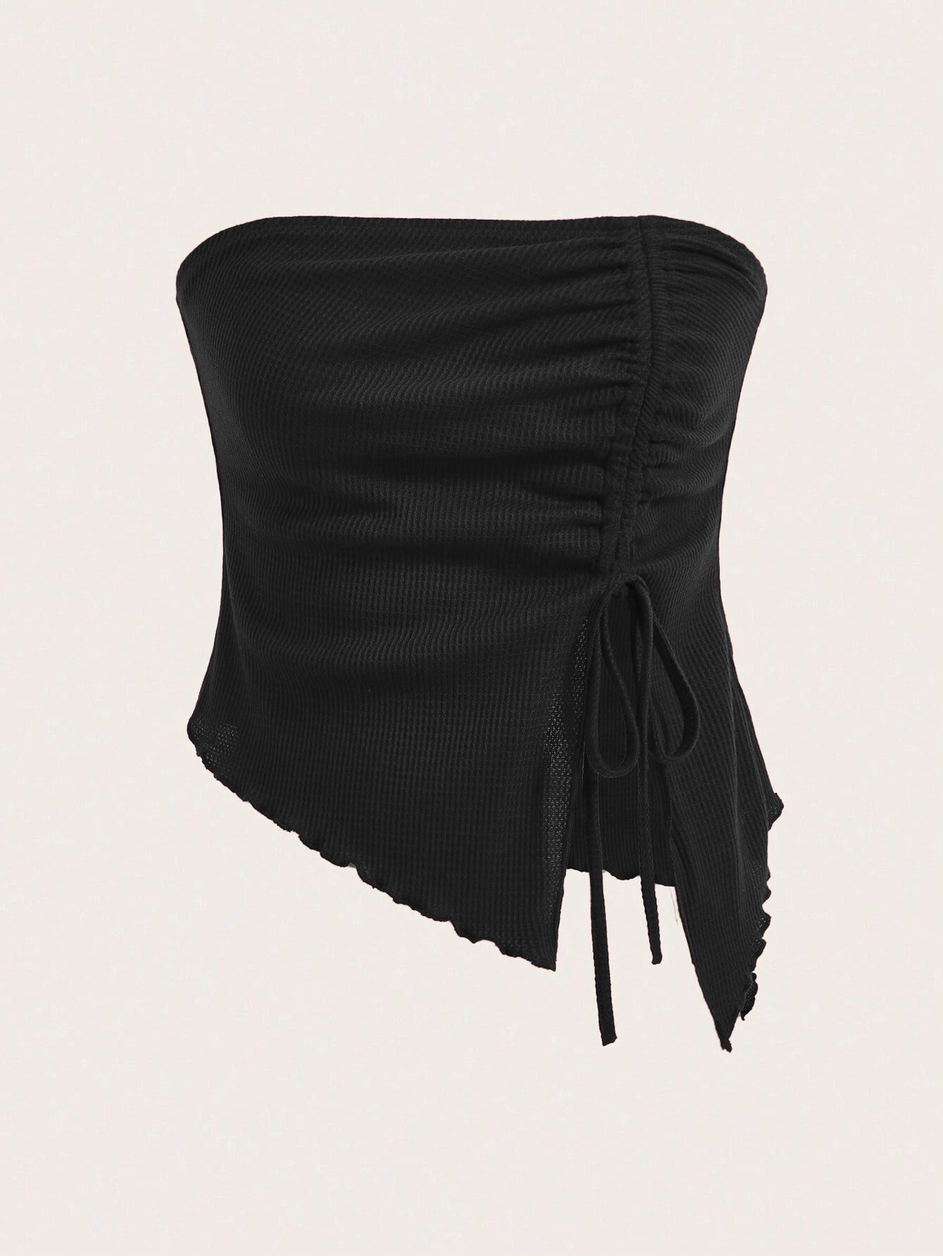 Slim-fitting Bandeau Vest Top