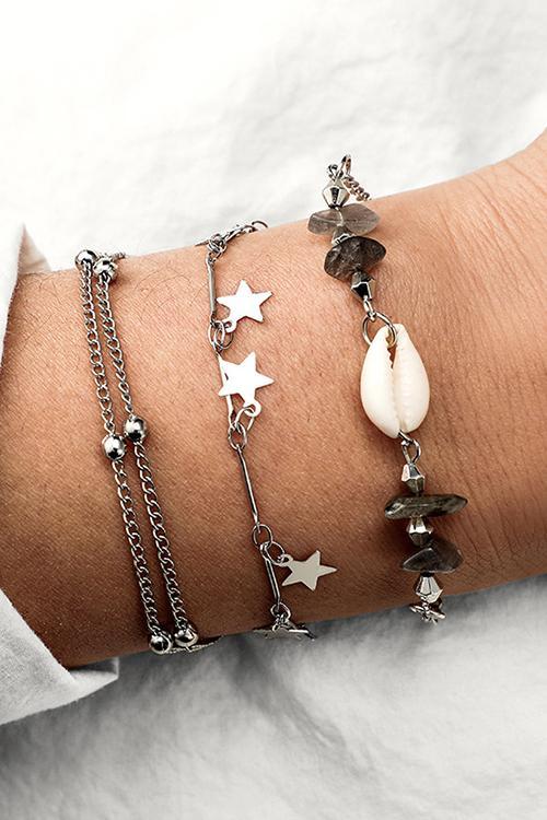 Shell Star Ankle Chians