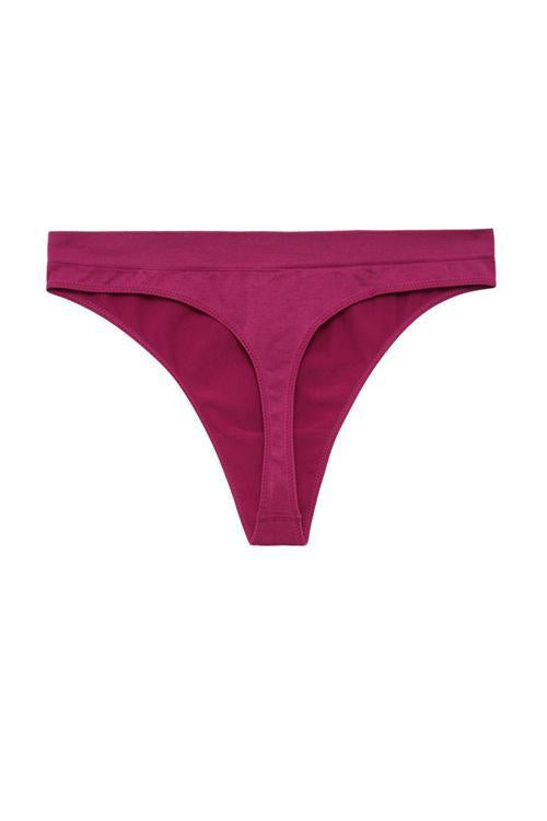 Seamless Elastic Thong