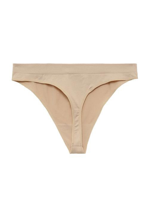 Seamless Elastic Thong