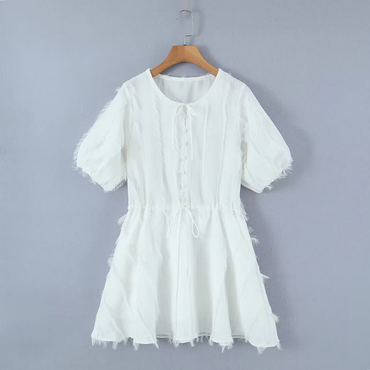 Princess Petti Dress Women Bubble Sleeve V Neck Dress