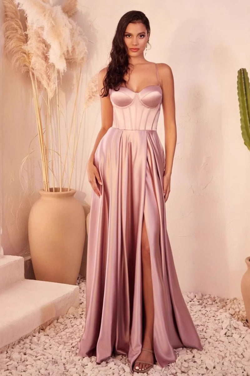 Strapless Maxi Formal Dress