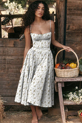 Longing For Love Strap Bustier Midi Dress - 8 Colors 8
