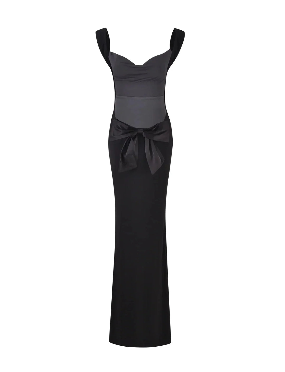 CHIC BACKLESS MAXI DRESS