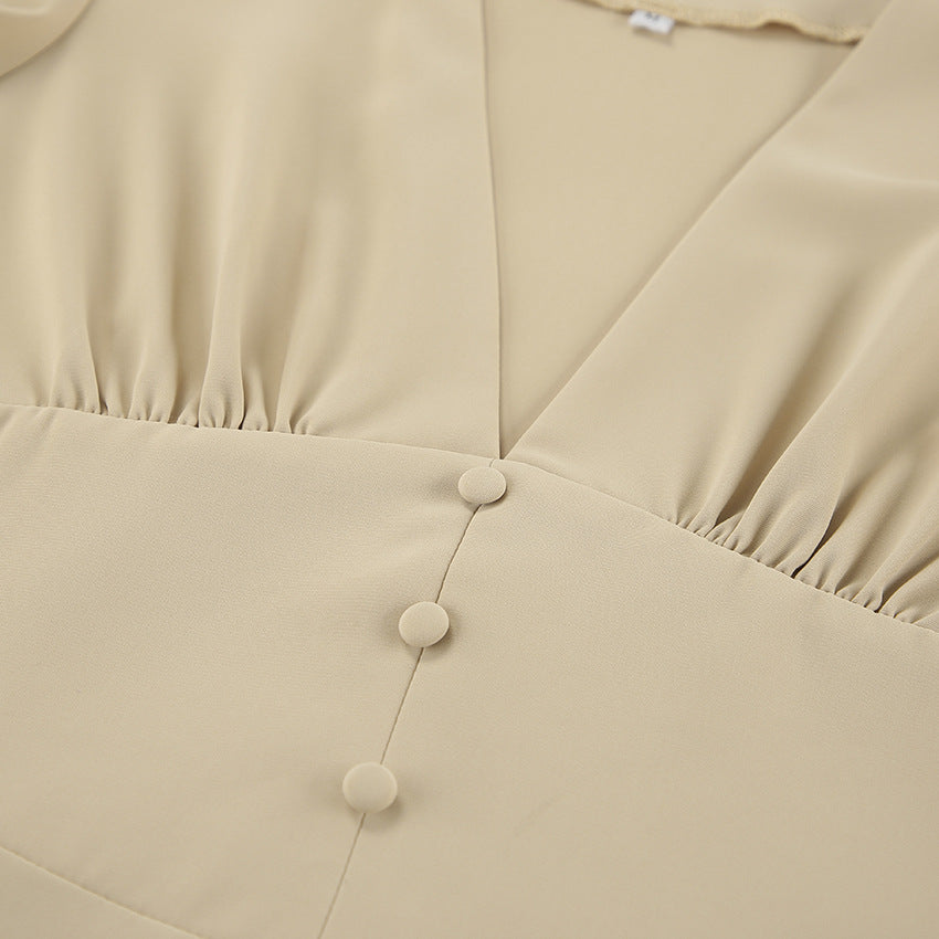 Like a Lady Mini Dress - Khaki