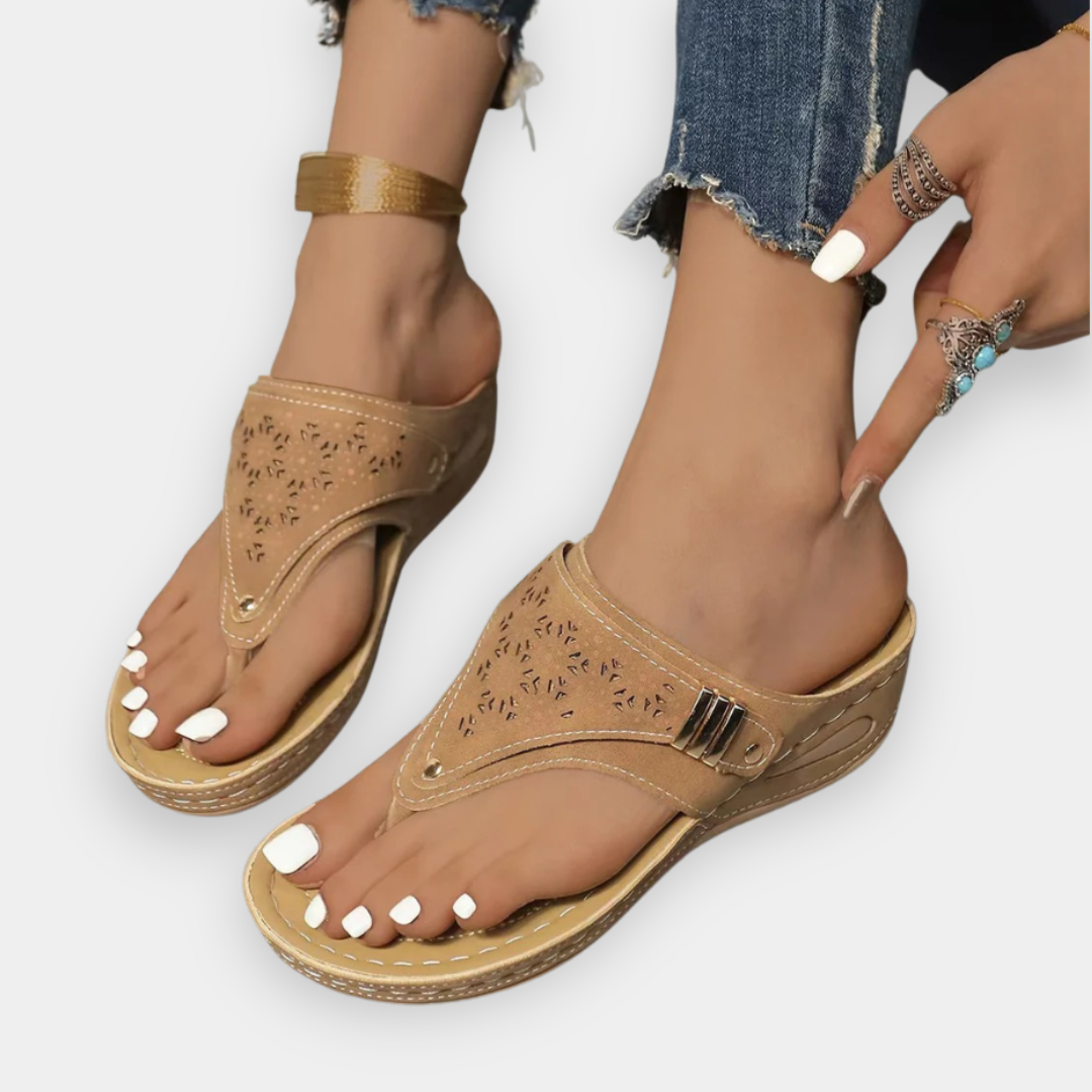 SONYA™ - ORTHOPEDIC WEDGE SPRING SANDALS