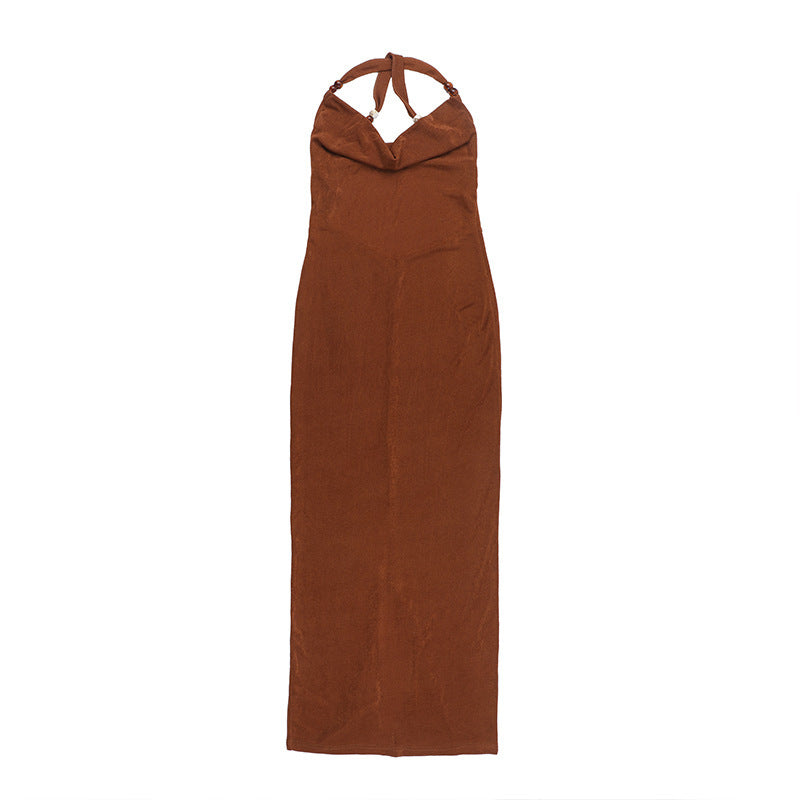Rowan Maxi Dress - Brown
